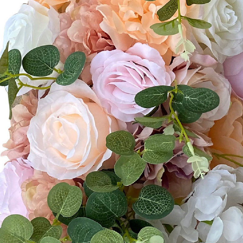 JOYDING 3.3ft Artificial Rose Garland Silk Flowers Vines Wedding Arch Party DIY Decor Wayfair